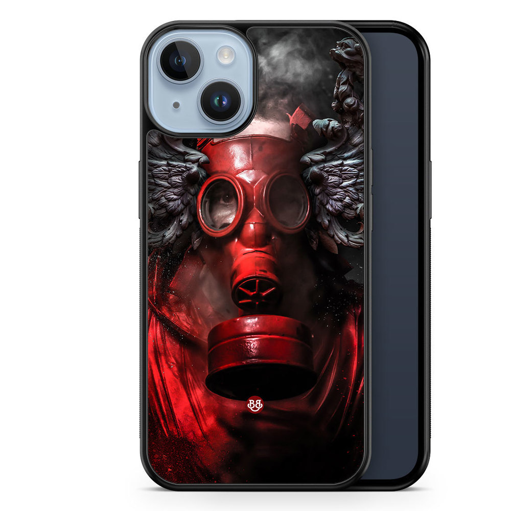 iPhone 14 Plus Case - Gas Mask