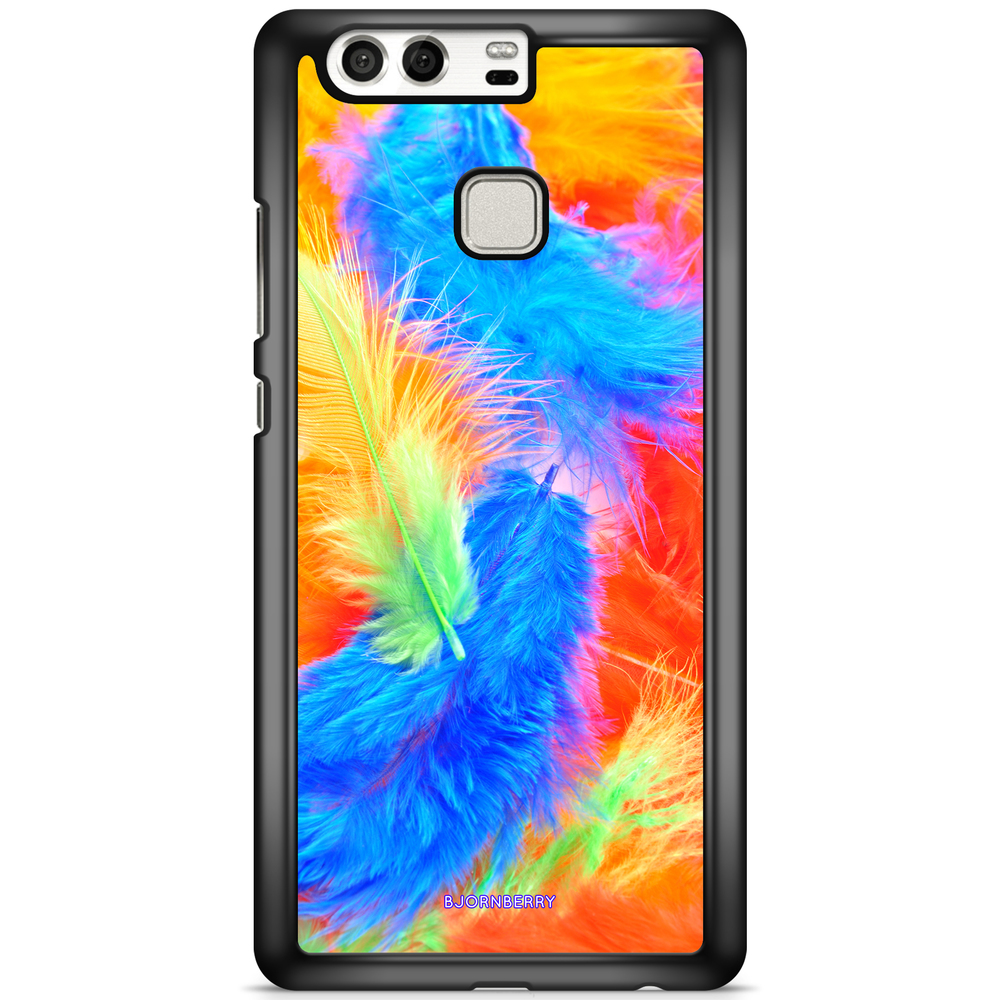 Huawei P9 Case - Easter Feathers