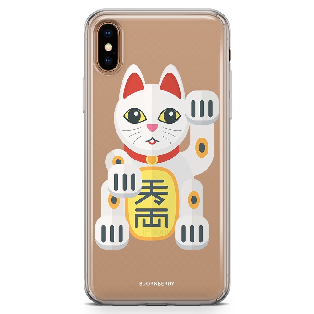 iPhone Xs Max Fashion Skal - Lucky Cat