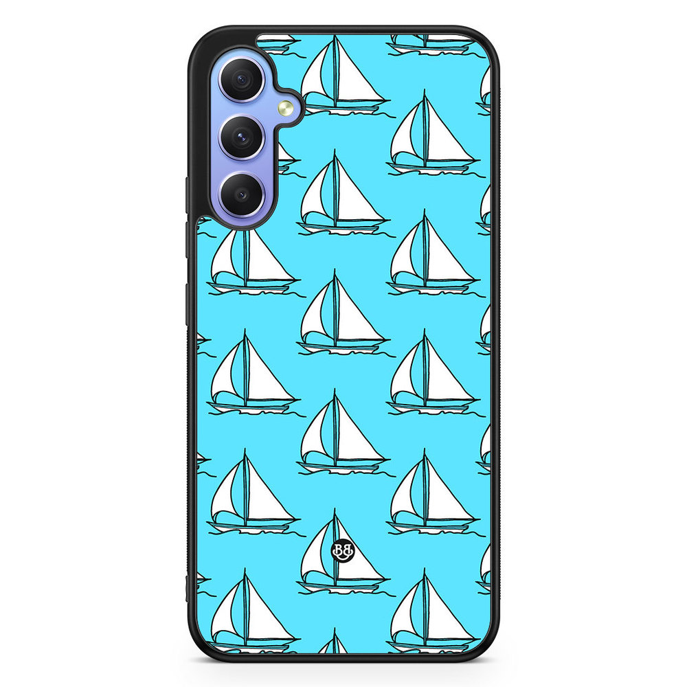 Samsung Galaxy A34 5G Case - Sailboats