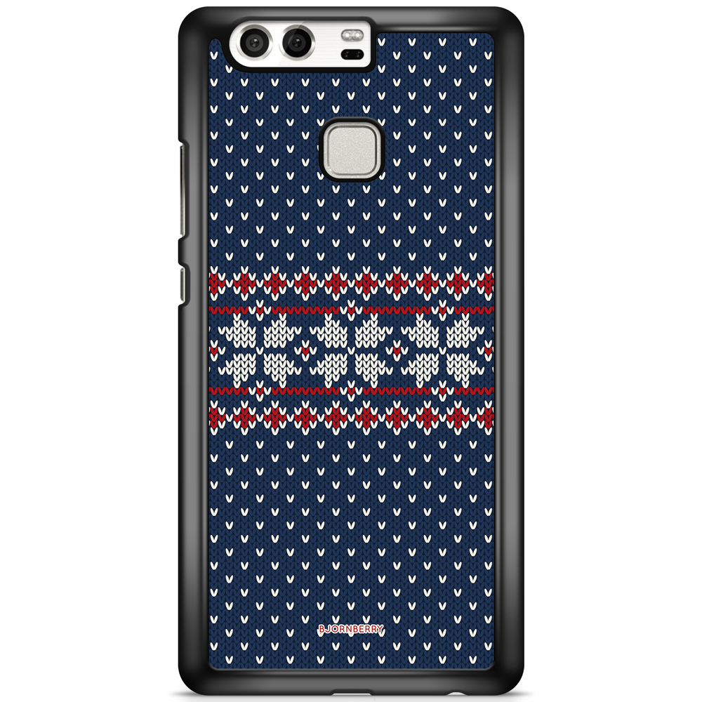 Huawei P9 Case - Knitted Xmas