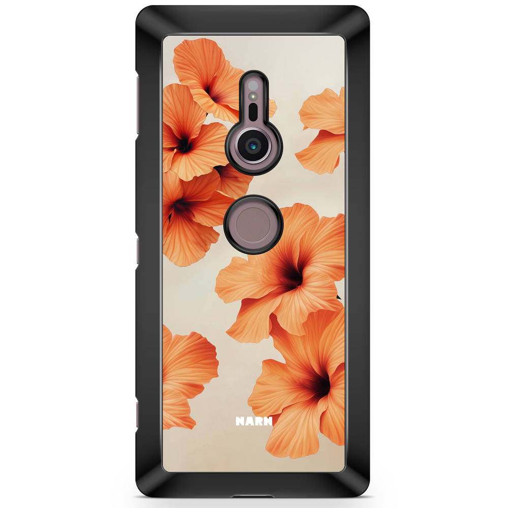 Sony Xperia XZ2 Case  - Hibiscus Era - Papaya