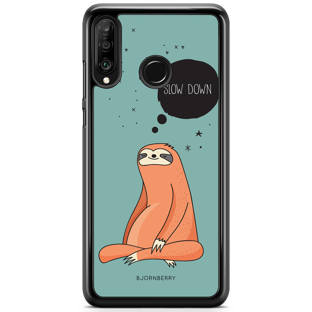 Huawei P30 Lite Case - Slow Down Sloth