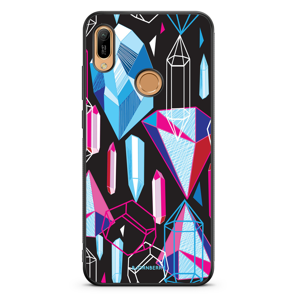 Huawei Y6 2019 Case - Diamond Pattern