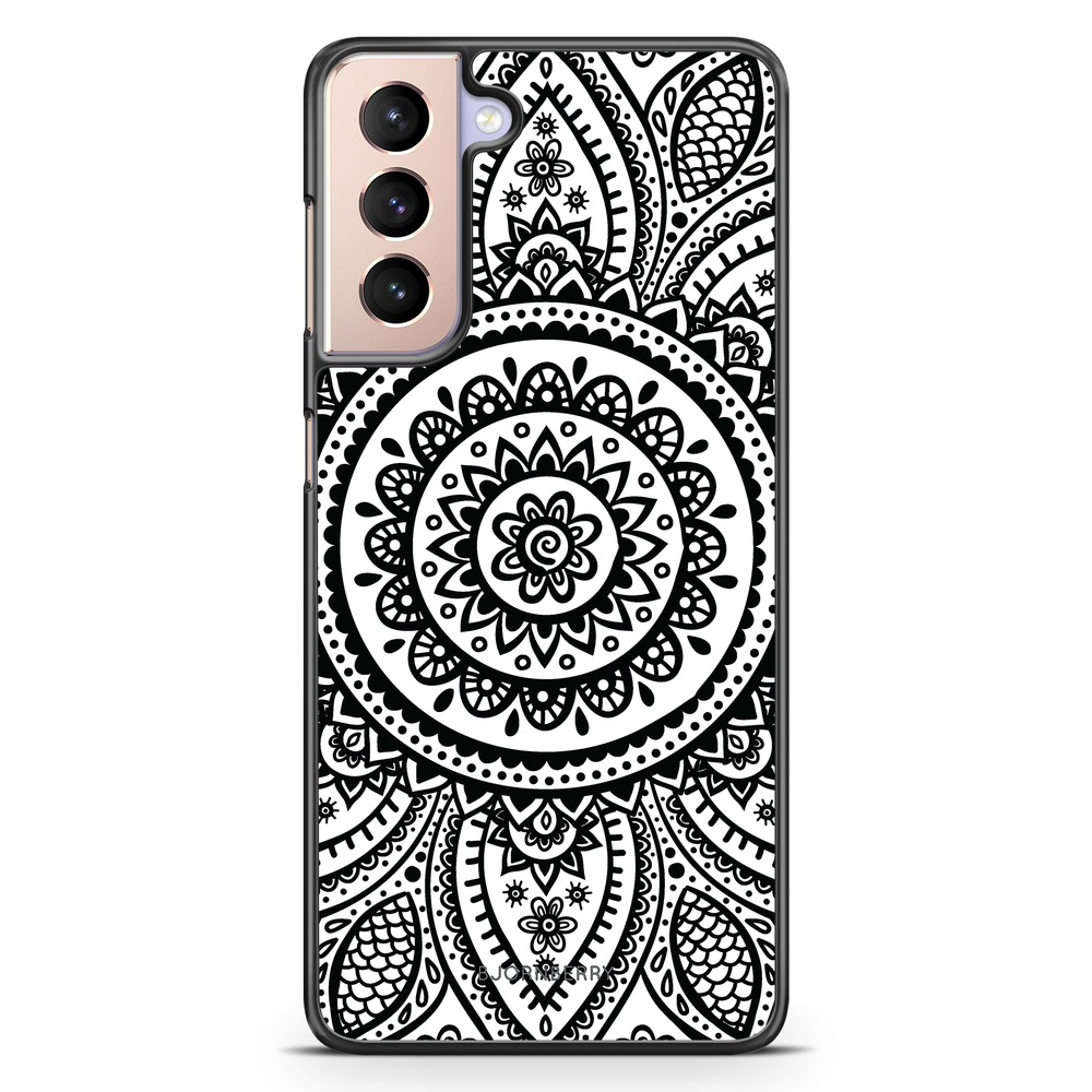Samsung Galaxy S21 Case - Henna Mandala