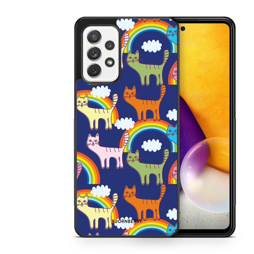 Samsung Galaxy A52/A52s 5G Case - Cats & Rainbows