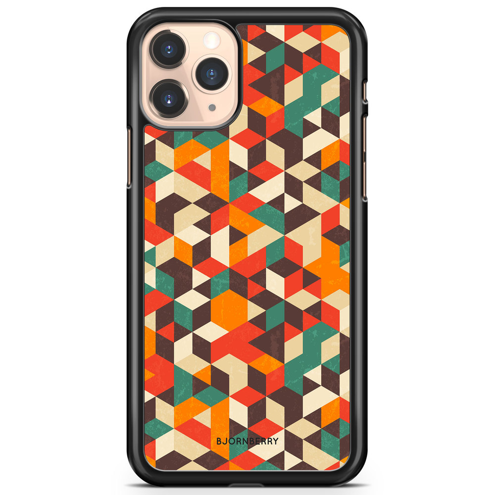 iPhone 11 Pro Max Case - Retro Geometric