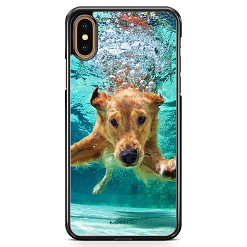 iPhone XS Max Skal - Hund i Vatten