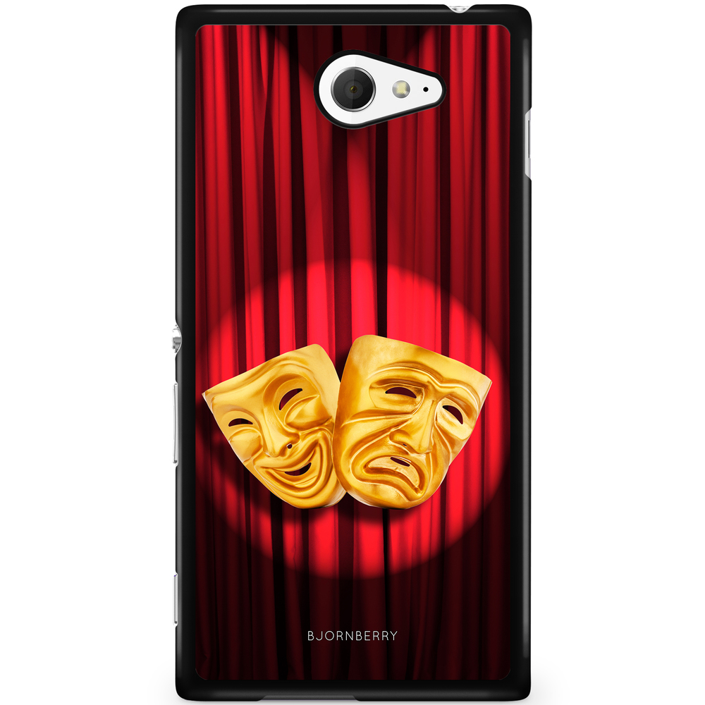 Sony Xperia M2 Aqua Case - Theatre Mask