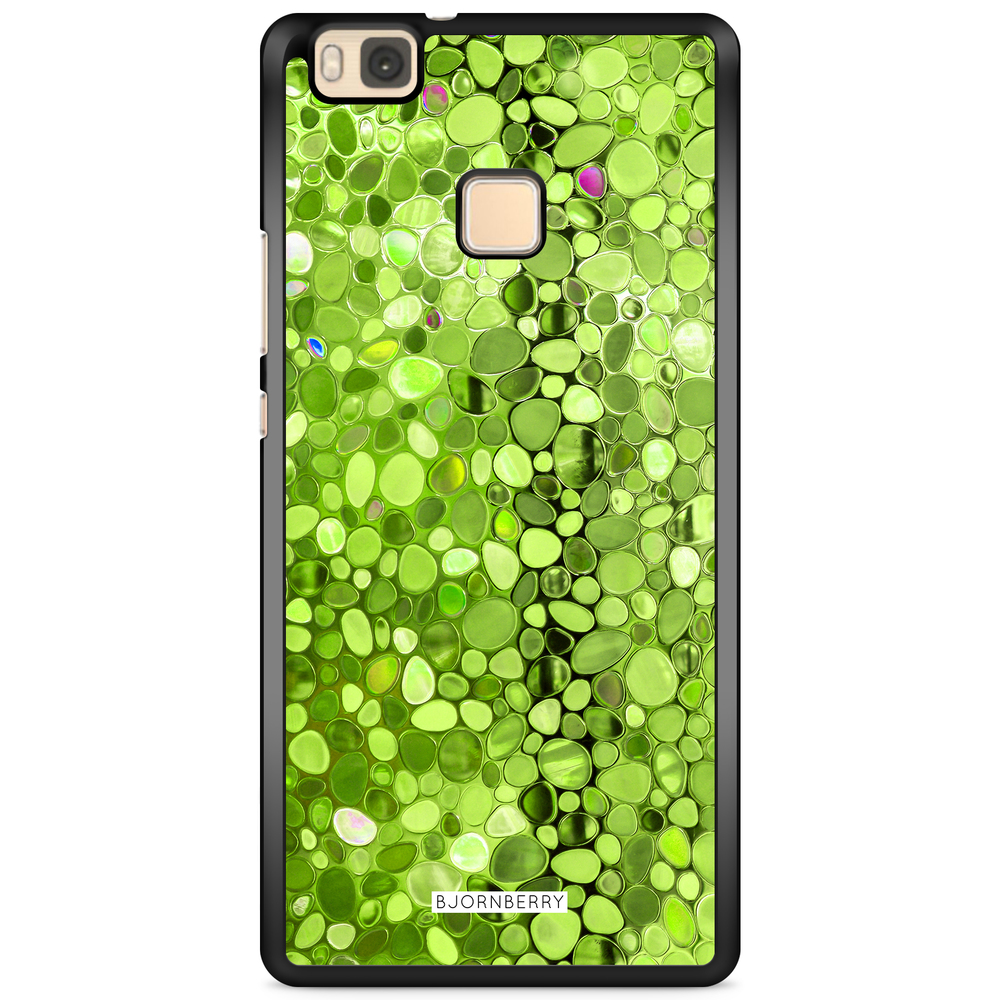 Huawei P9 Lite Case - Stained Glass Green