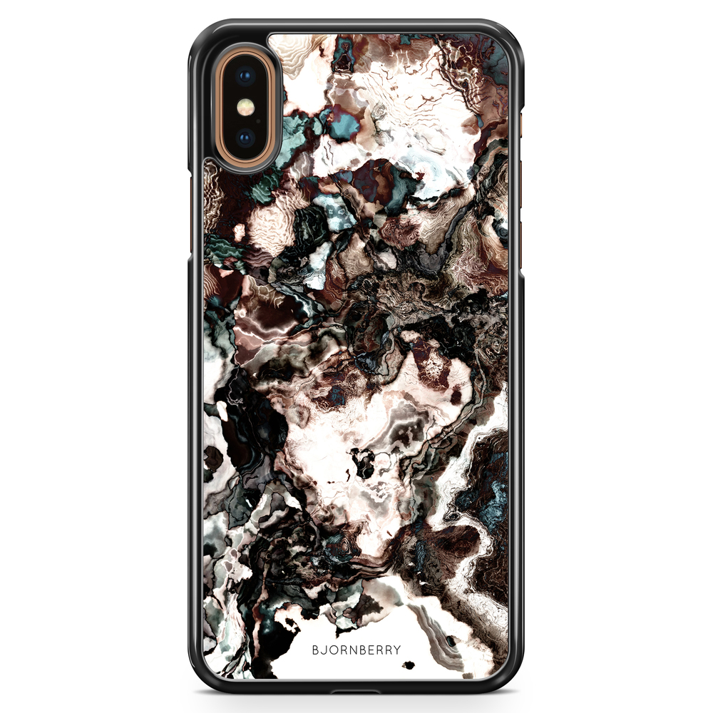 iPhone XS Max Case - Marble Brown