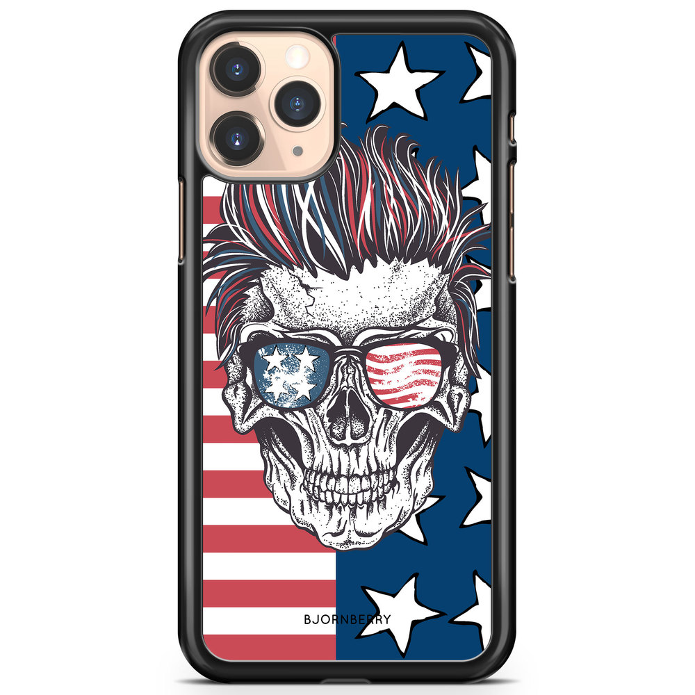 iPhone 11 Pro Max Case - USA Skull
