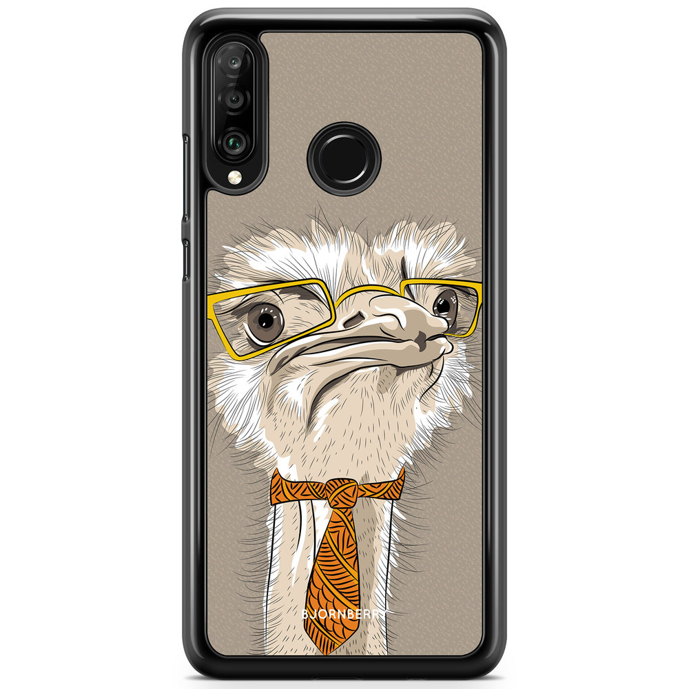 Huawei P30 Lite Case - Hipster Ostrich