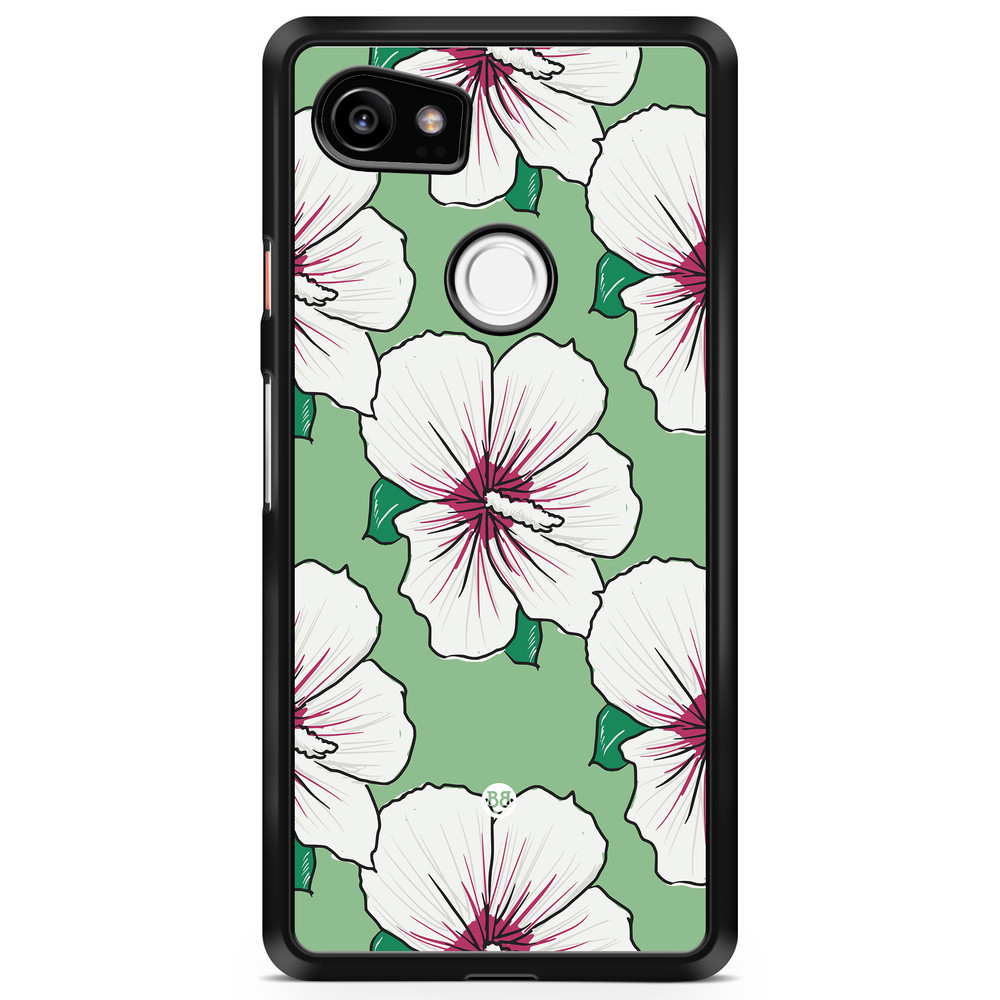 Google Pixel 2 XL Case - Creamy White Flowers
