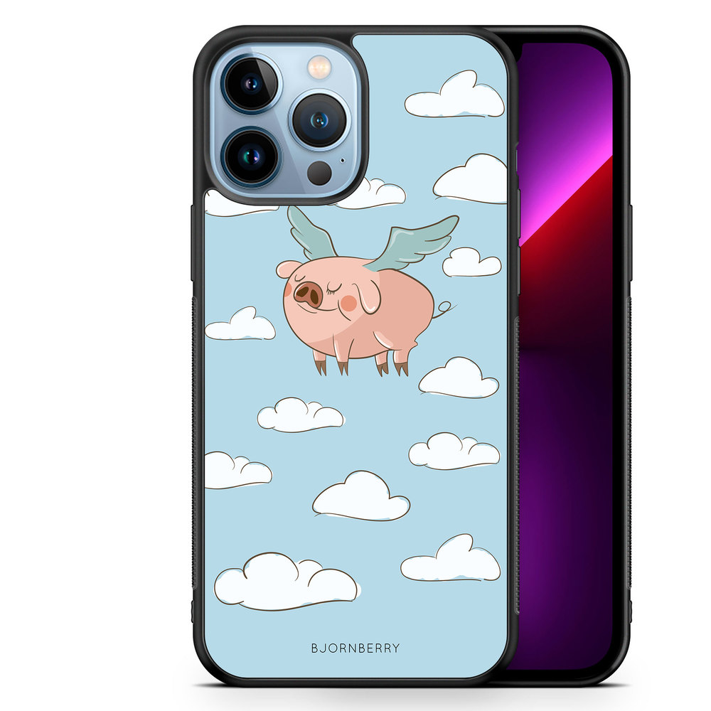 iPhone 13 Pro Max Case - Flying Pig