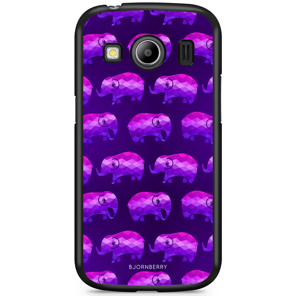 Samsung Galaxy Ace 4 Case - Purple Elephant