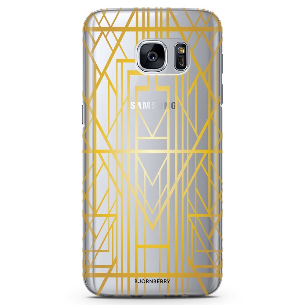 Samsung Galaxy S6 TPU Case - Golden Pattern