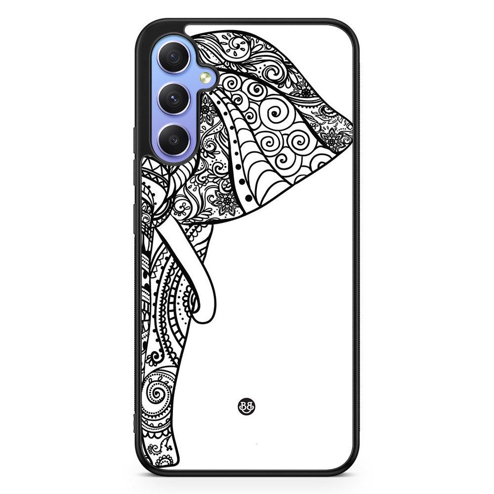 Samsung Galaxy A34 5G Case - Mandala Elephant