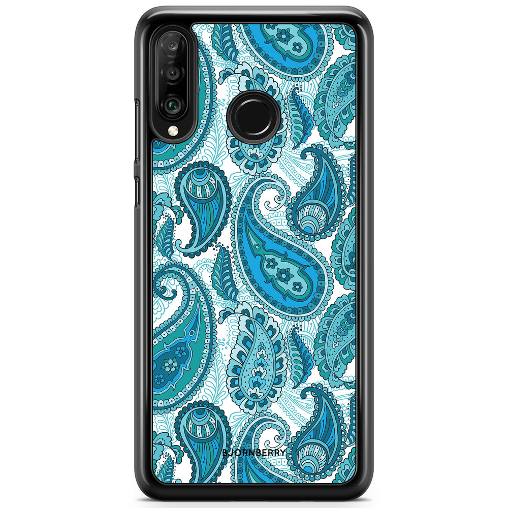 Huawei P30 Lite Case - Blue Paisley
