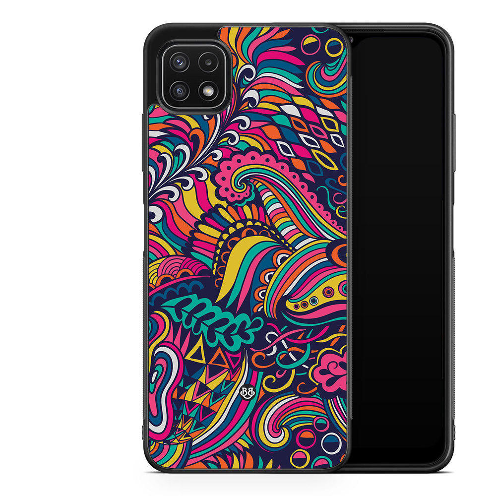 Samsung Galaxy A22 5G Case - Abstract Floral