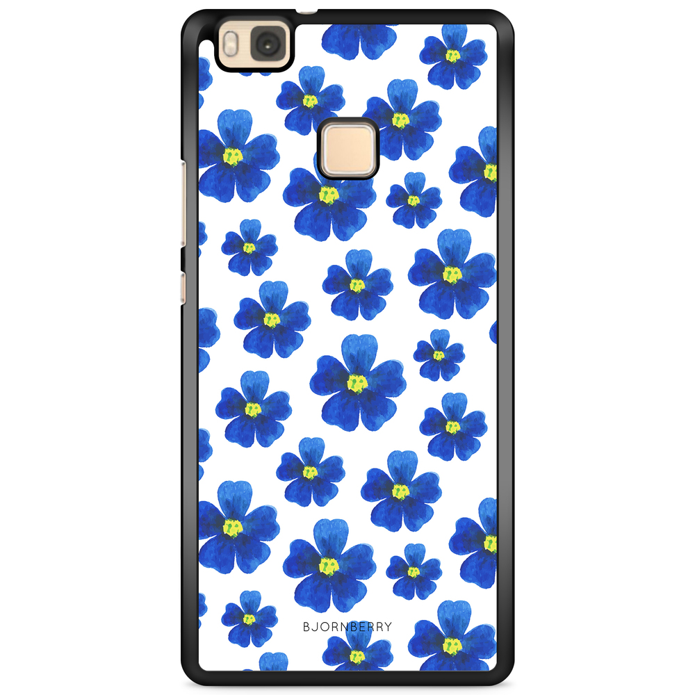 Huawei P9 Lite Case - Blue Flowers