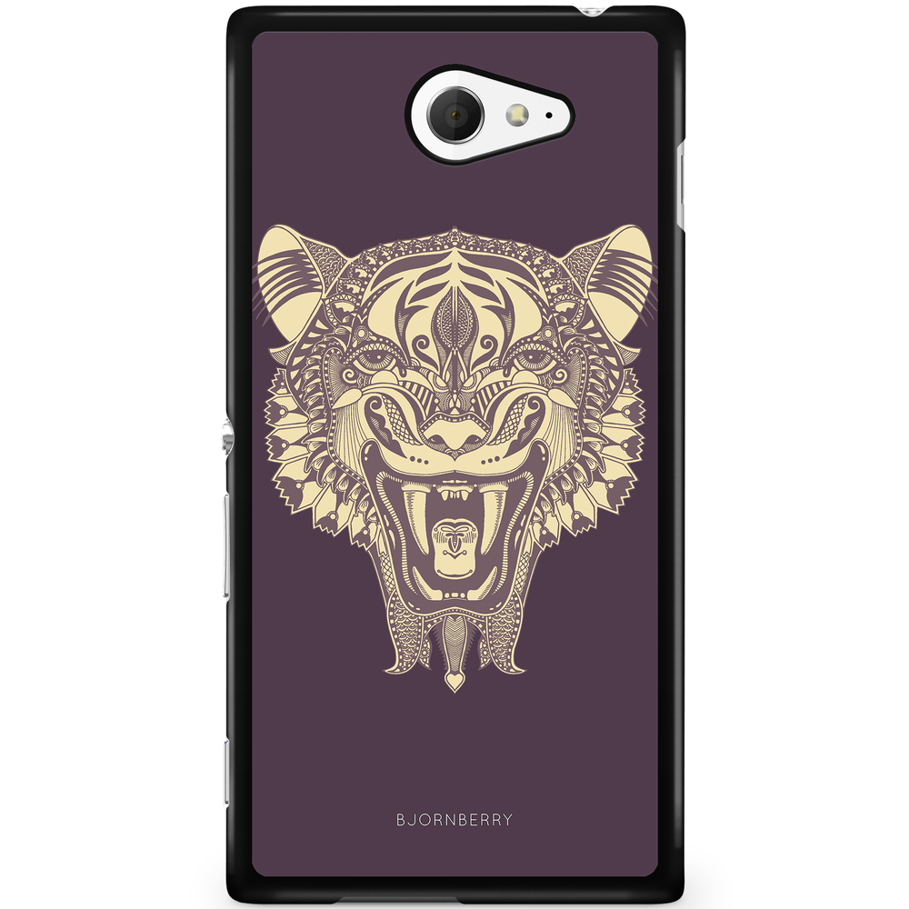 Sony Xperia M2 Aqua Case - Mandala Panther