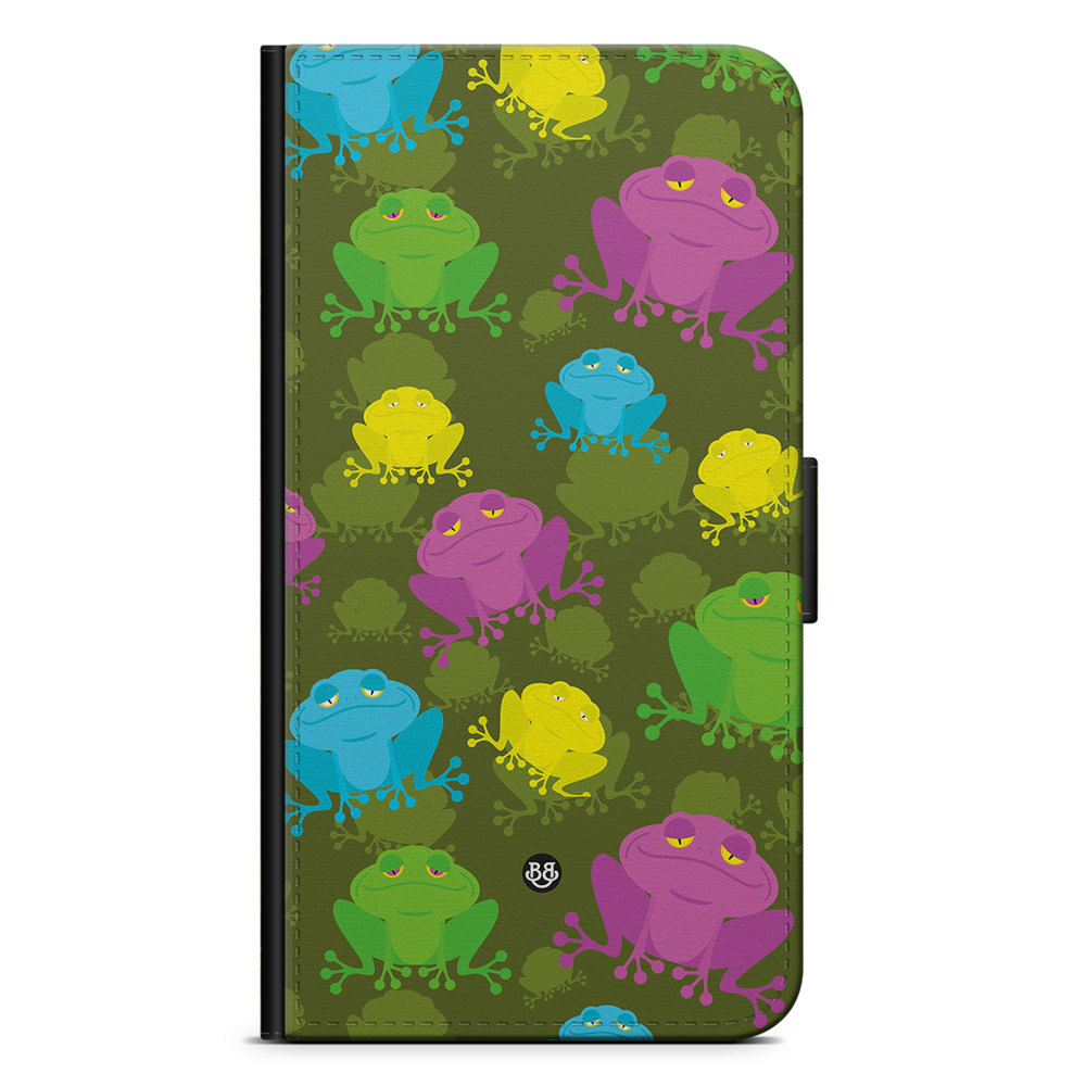 Xiaomi Redmi 10 Wallet Case - Frogs