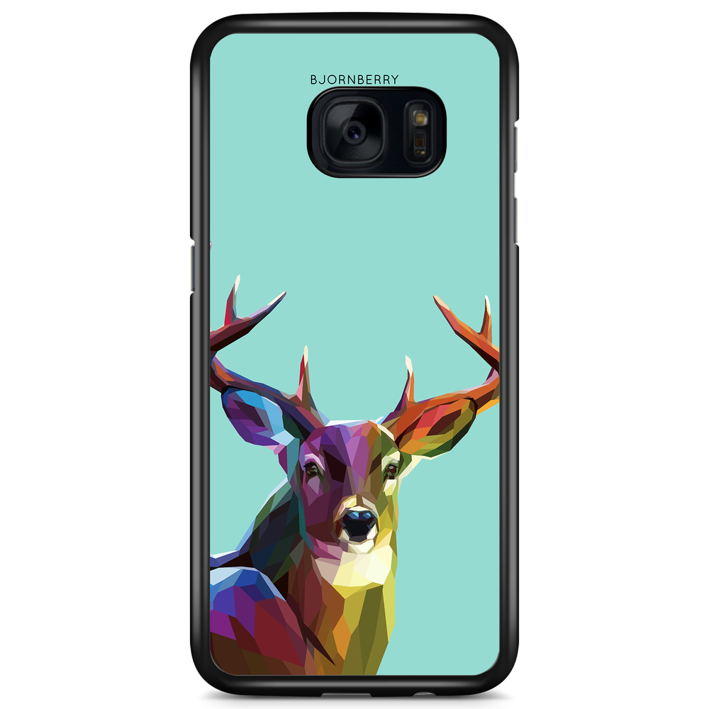 Samsung Galaxy S7 Edge Case - Colorful Deer