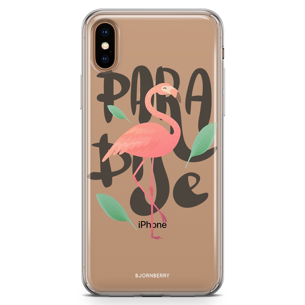 iPhone Xs Max Fashion Skal - Paradise Flamingo
