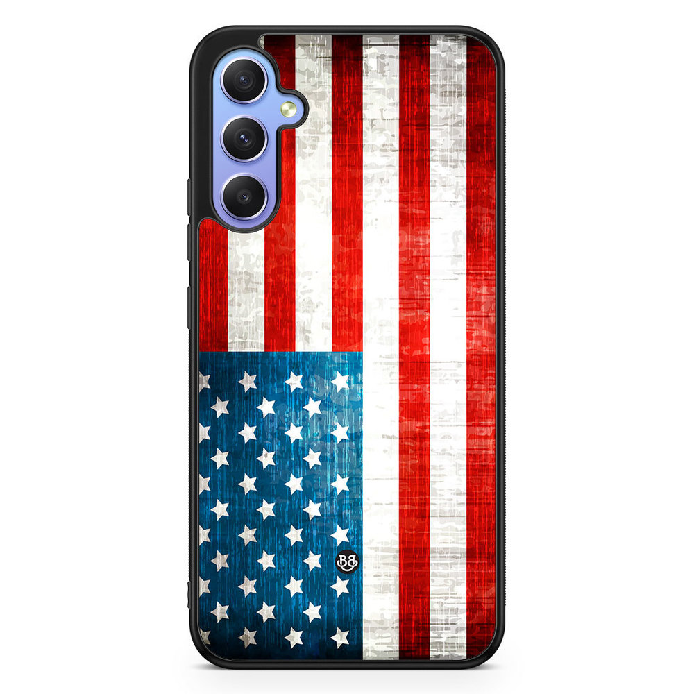 Samsung Galaxy A34 5G Case - USA Flag