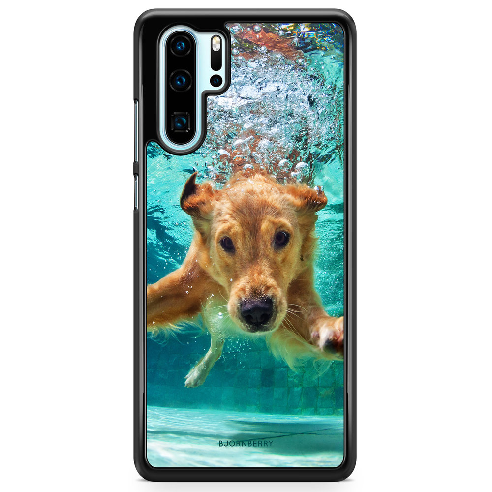 Huawei P30 Pro Case - Dog Underwater
