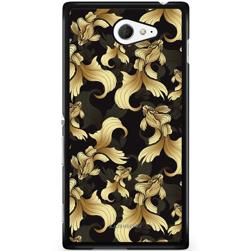 Sony Xperia M2 Aqua Case - Golden Fish