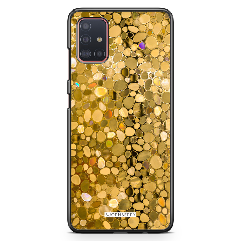 Samsung Galaxy A51 Case - Stained Glass Gold