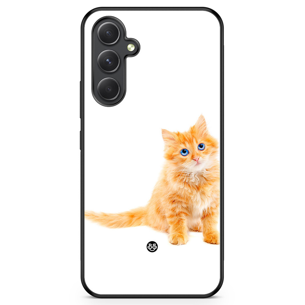 Samsung Galaxy A54 5G Case - Small brown cat