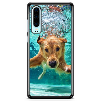 Huawei P30 Skal - Hund i Vatten