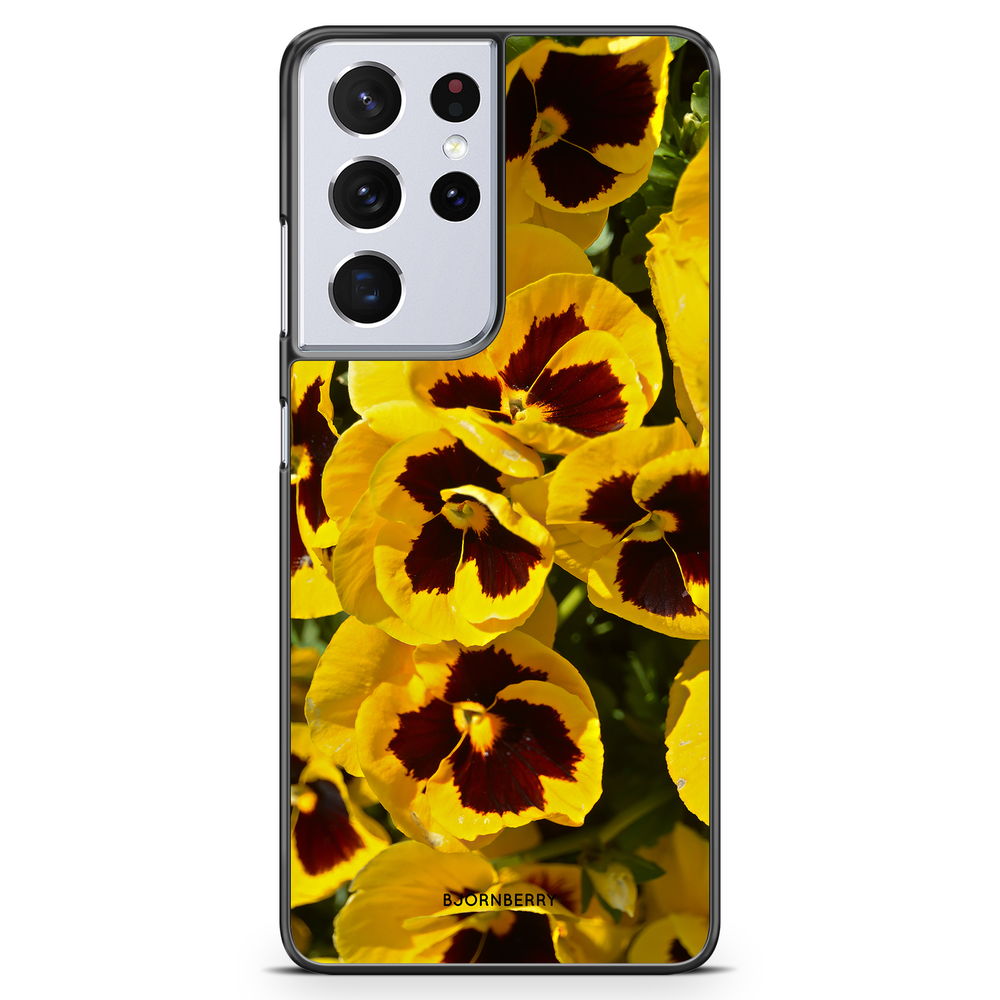 Samsung Galaxy S21 Ultra Case - Yellow Spring Flower