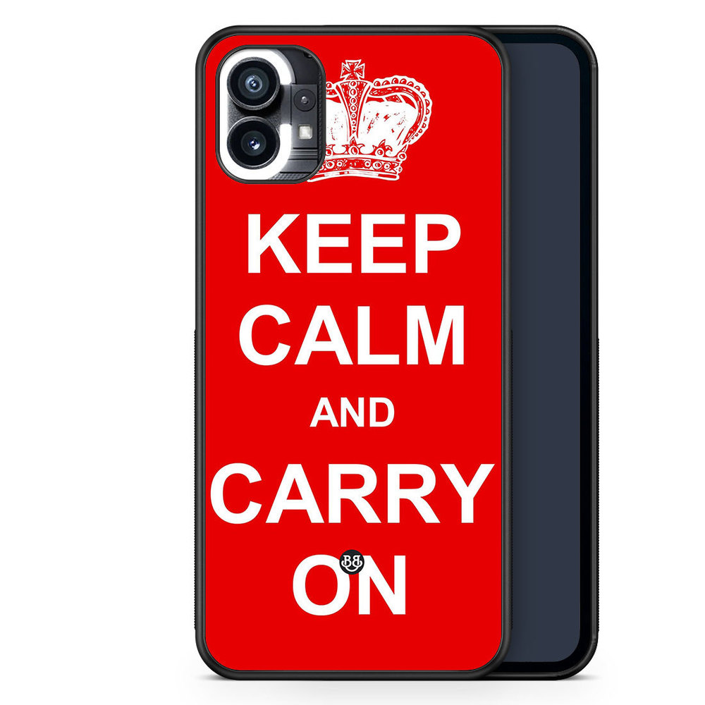 Nothing Phone (1) Case - Keep calm carry on