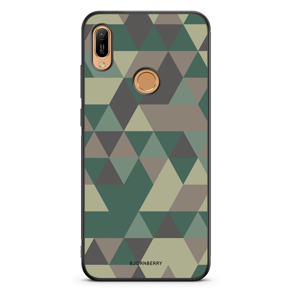 Huawei Y6 2019 Case - Camo Triangle