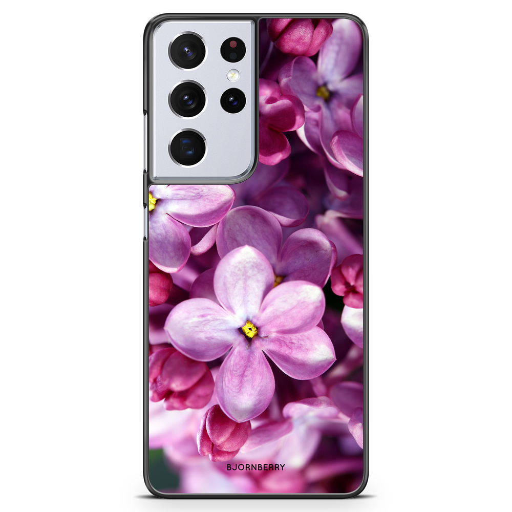 Samsung Galaxy S21 Ultra Case - Purple Spring Flower