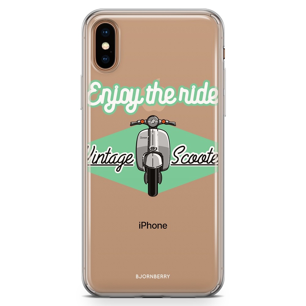 iPhone Xs Max Fashion Case - Vintage Scooter