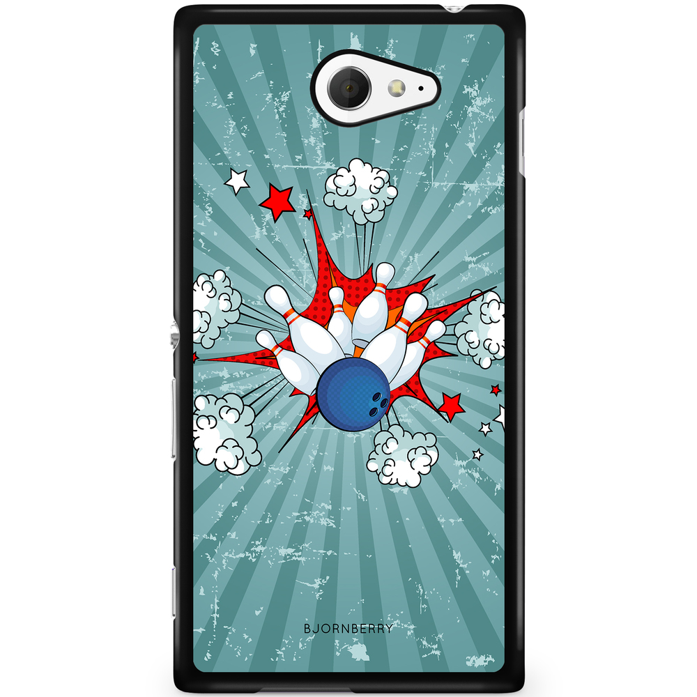 Sony Xperia M2 Aqua Case - Bowling Strike