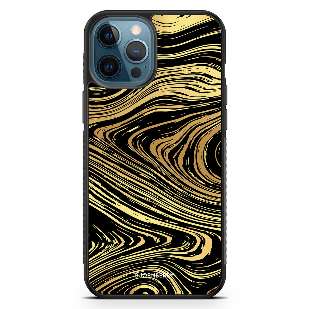 iPhone 12 Pro Case - Gold Marble