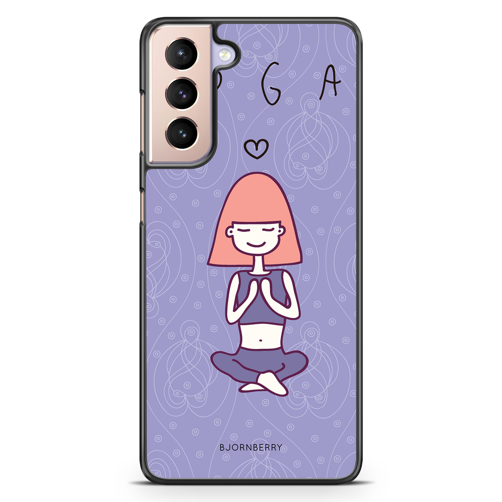 Samsung Galaxy S21 Case - Yoga Girl