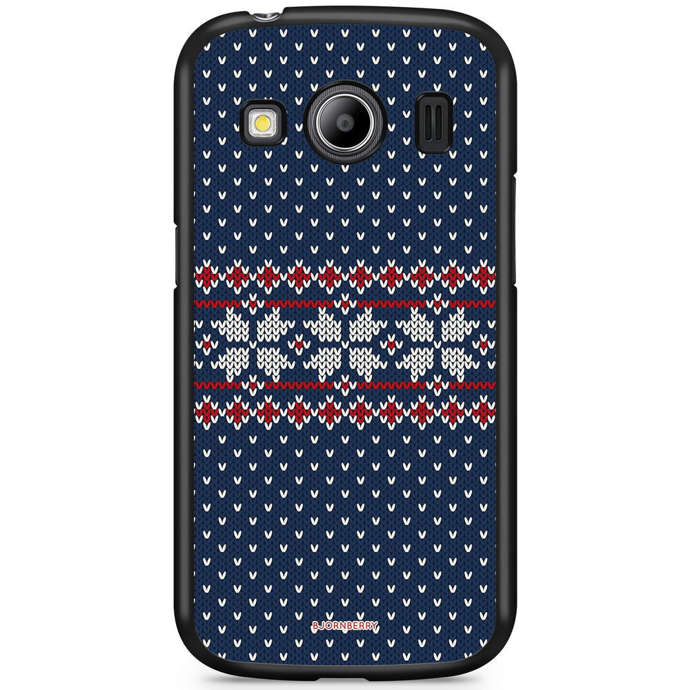 Samsung Galaxy Ace 4 Case - Knitted Xmas