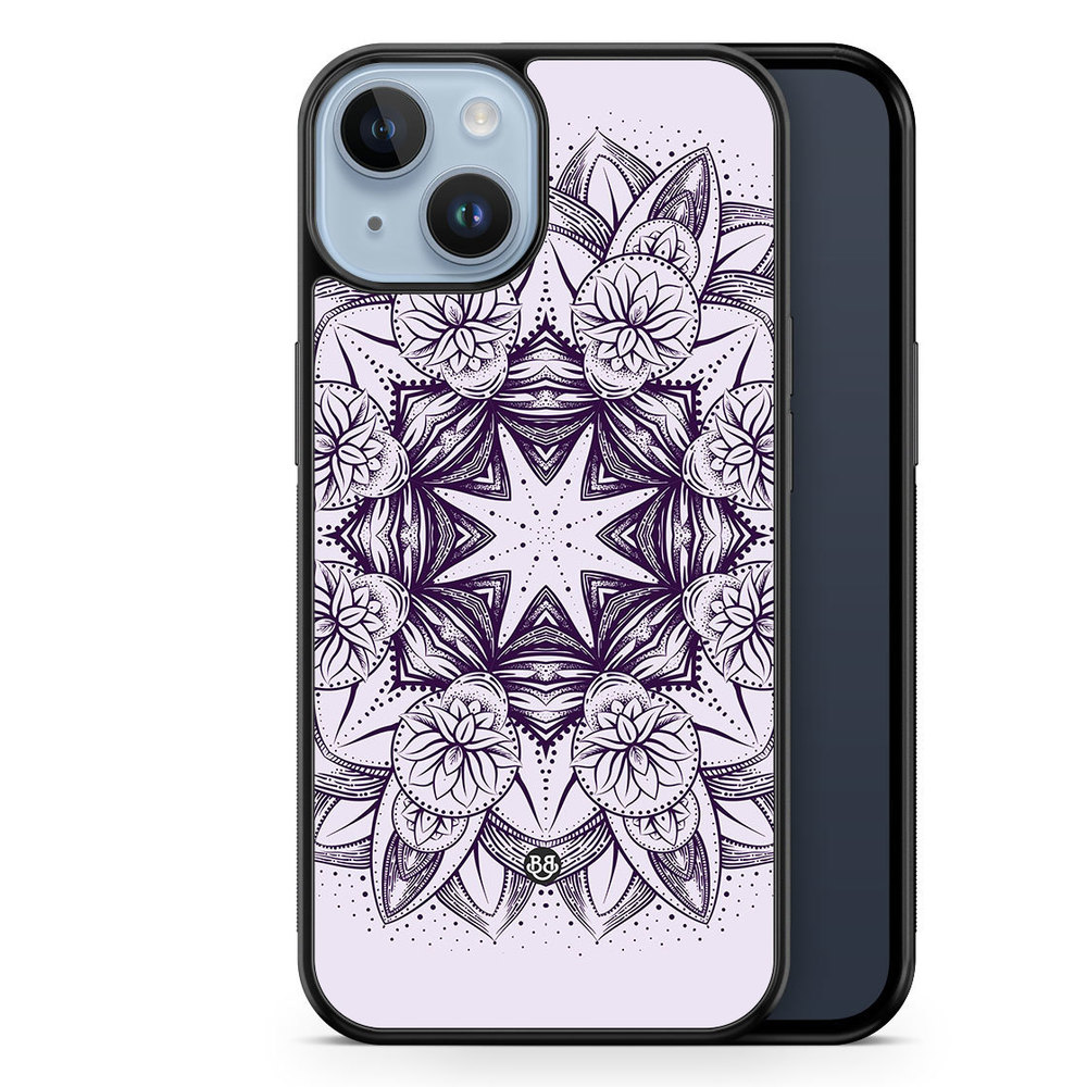 iPhone 14 Plus Case - Purple Mandala