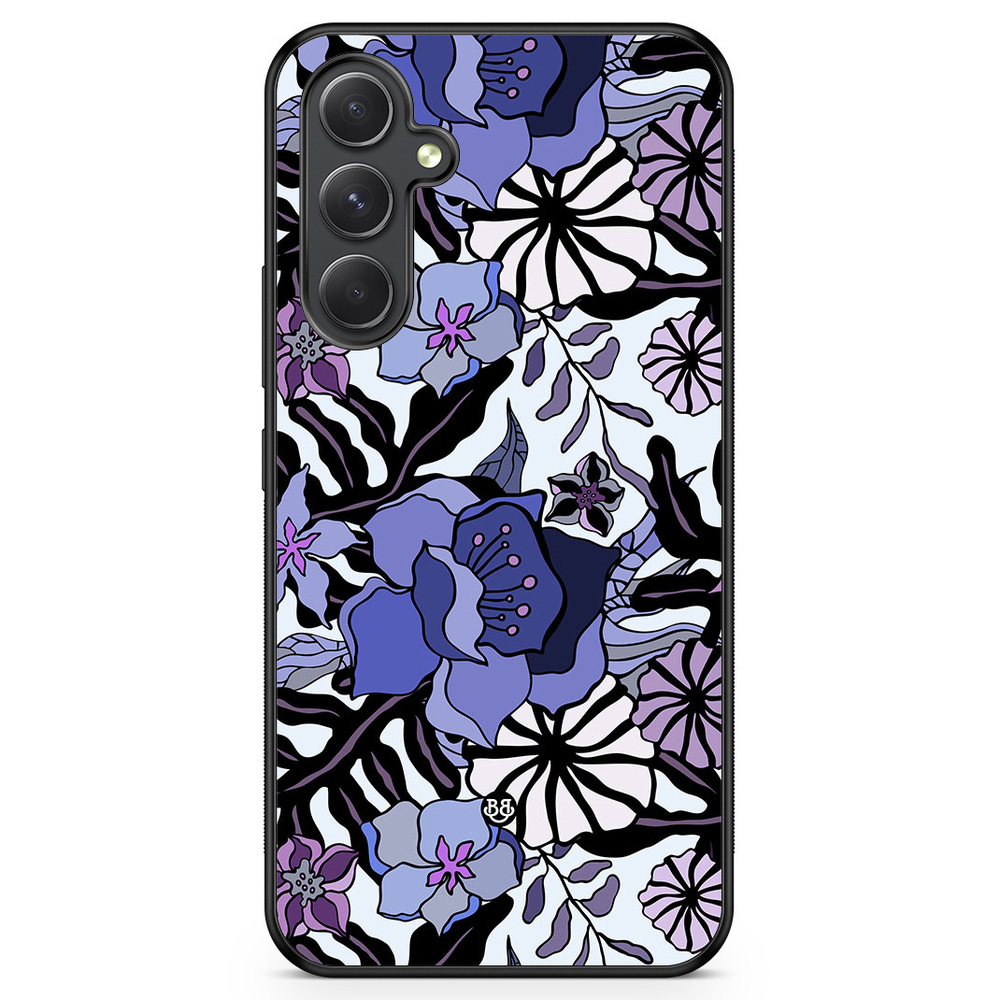 Samsung Galaxy A54 5G Case - Purple Flowers