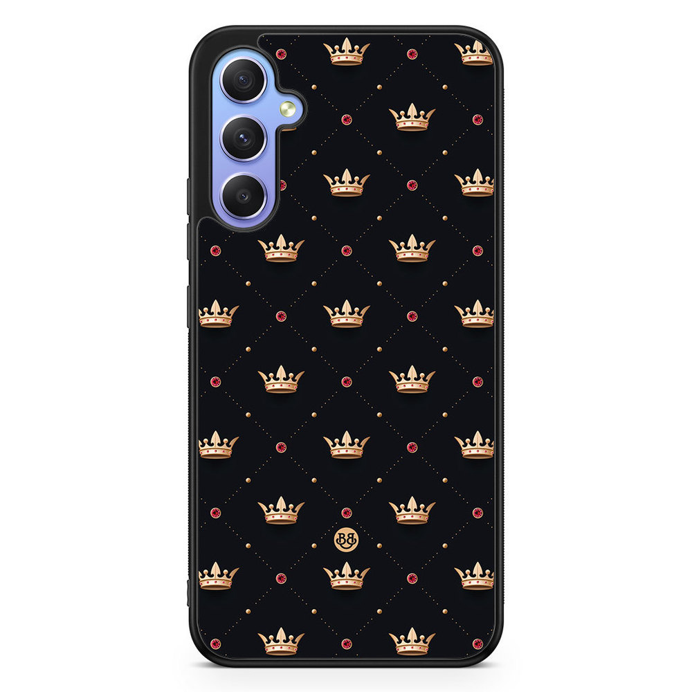 Samsung Galaxy A34 5G Case - Golden Crowns