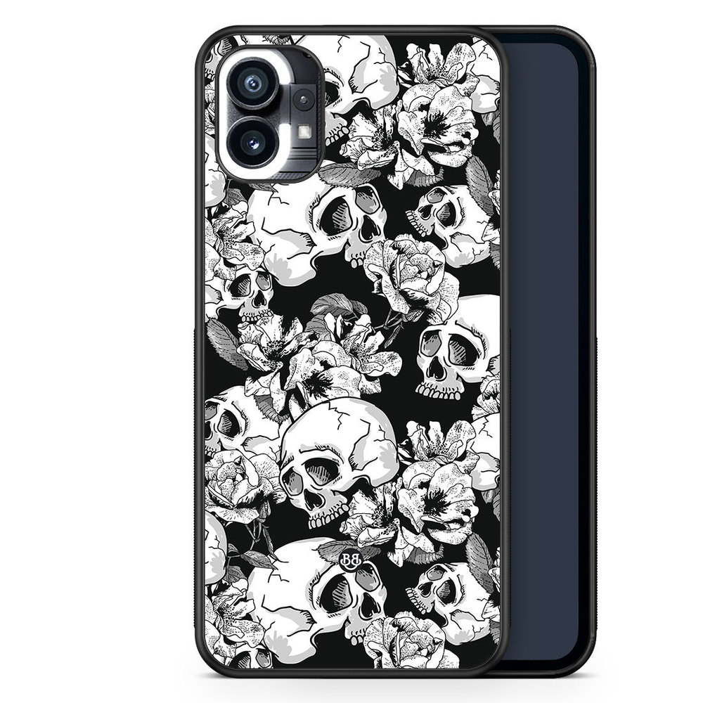 Nothing Phone (1) Case - Skull & Roses