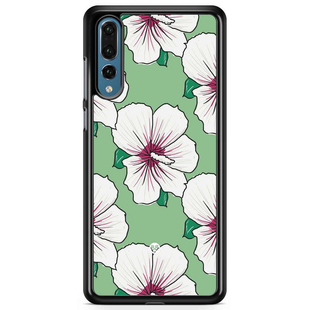 Huawei P20 Pro Case - Creamy White Flowers