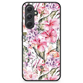 Samsung Galaxy A54 5G Skal - Vattenfärg Blommor